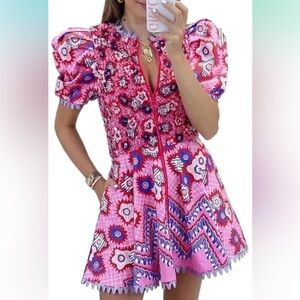 Floral Button up dress